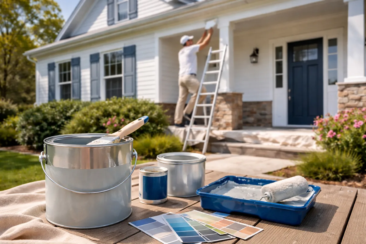 Comment bien choisir la peinture pour l'extérieur de sa maison