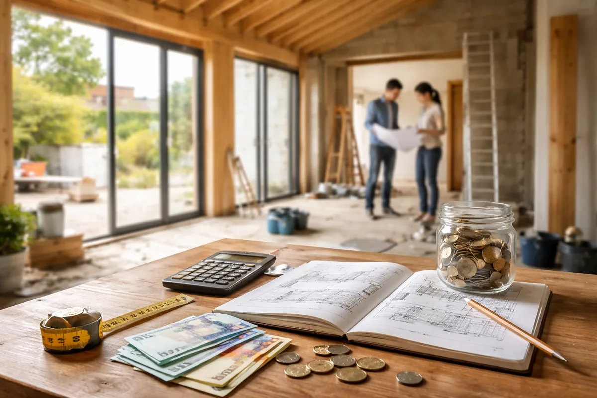 Comment préparer un budget pour une extension de maison avec des travaux de rénovation