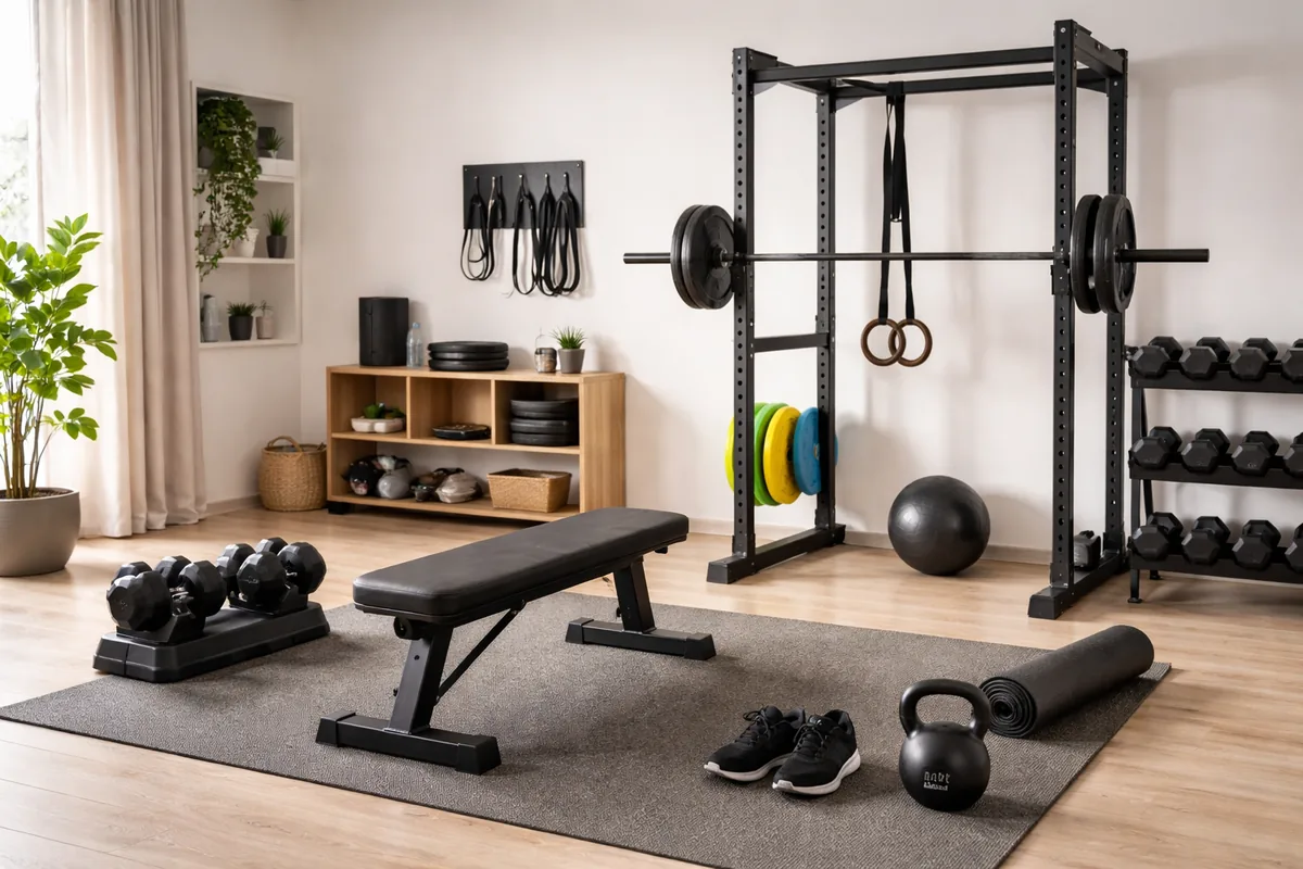 Quel matériel choisir pour un home gym dans un petit espace ?